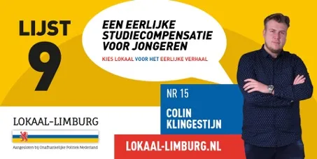 colin klingestijn lijst 9 lokaal limburg