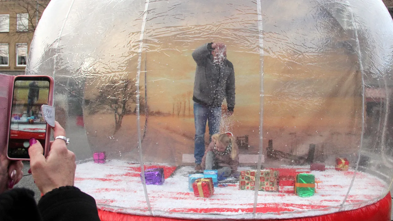 fabelachtig geleen snowdome