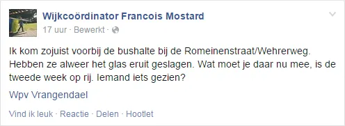 facebookpost francois mostard