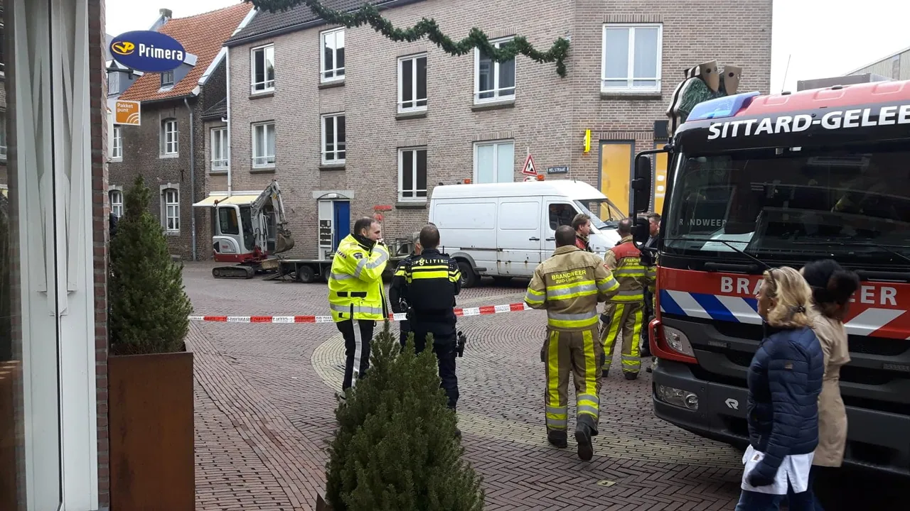 gaslek helstraat sittard 7 november 2019