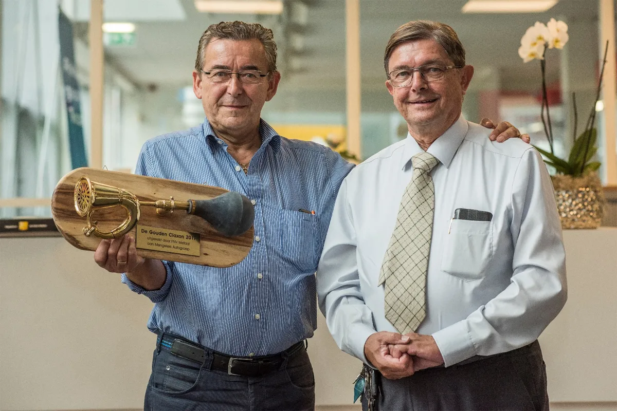gouden claxon voor mengelers groep harry en lei mengelers