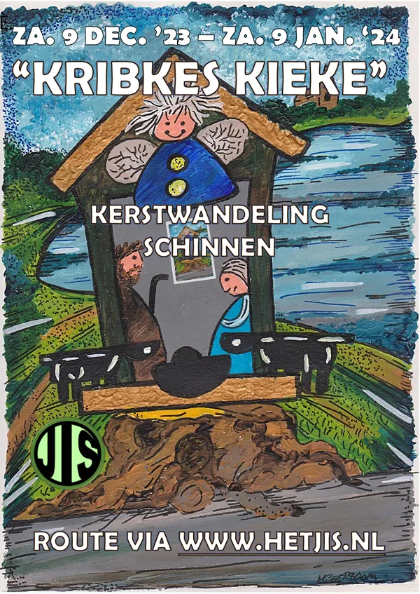 kribkeswandelig affiche