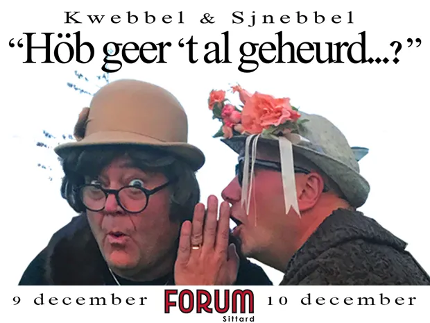 kwebbel en sjnebbel in t forum