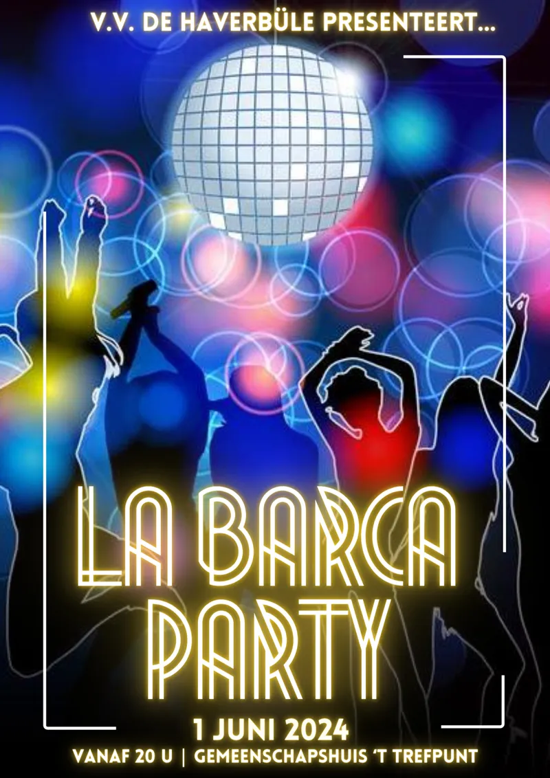 la barca party munstergeleen affiche