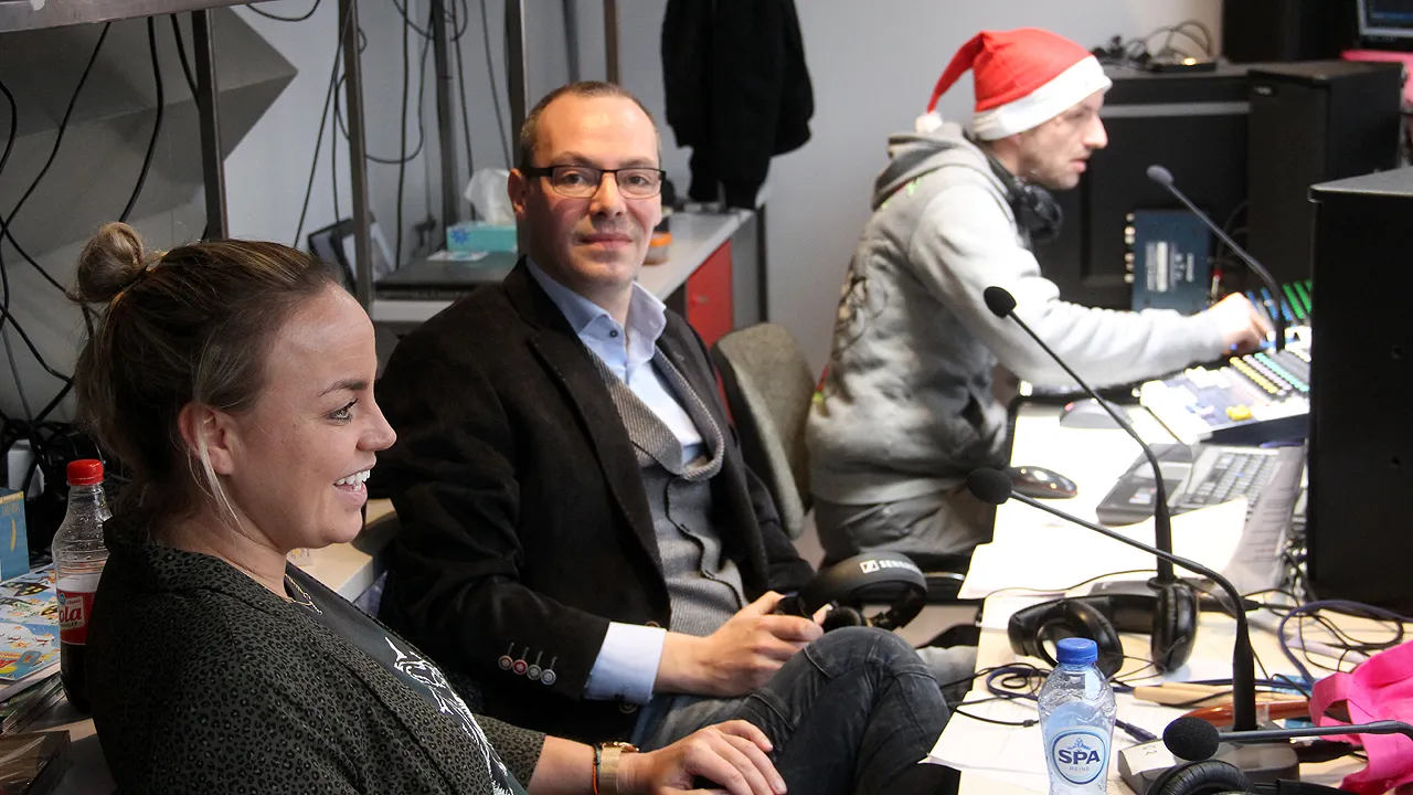 maartje paumen te gast in de studio