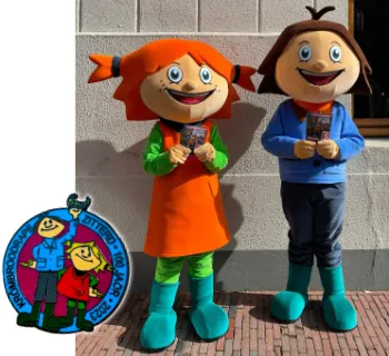 mascottes en pin