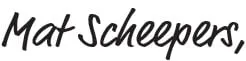 mat scheepers erfrecht planner handtekening