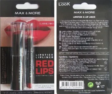 max and more liptstick action