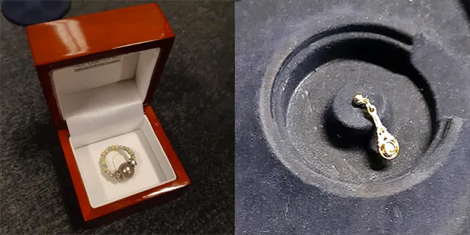 politie gevonden sieraden