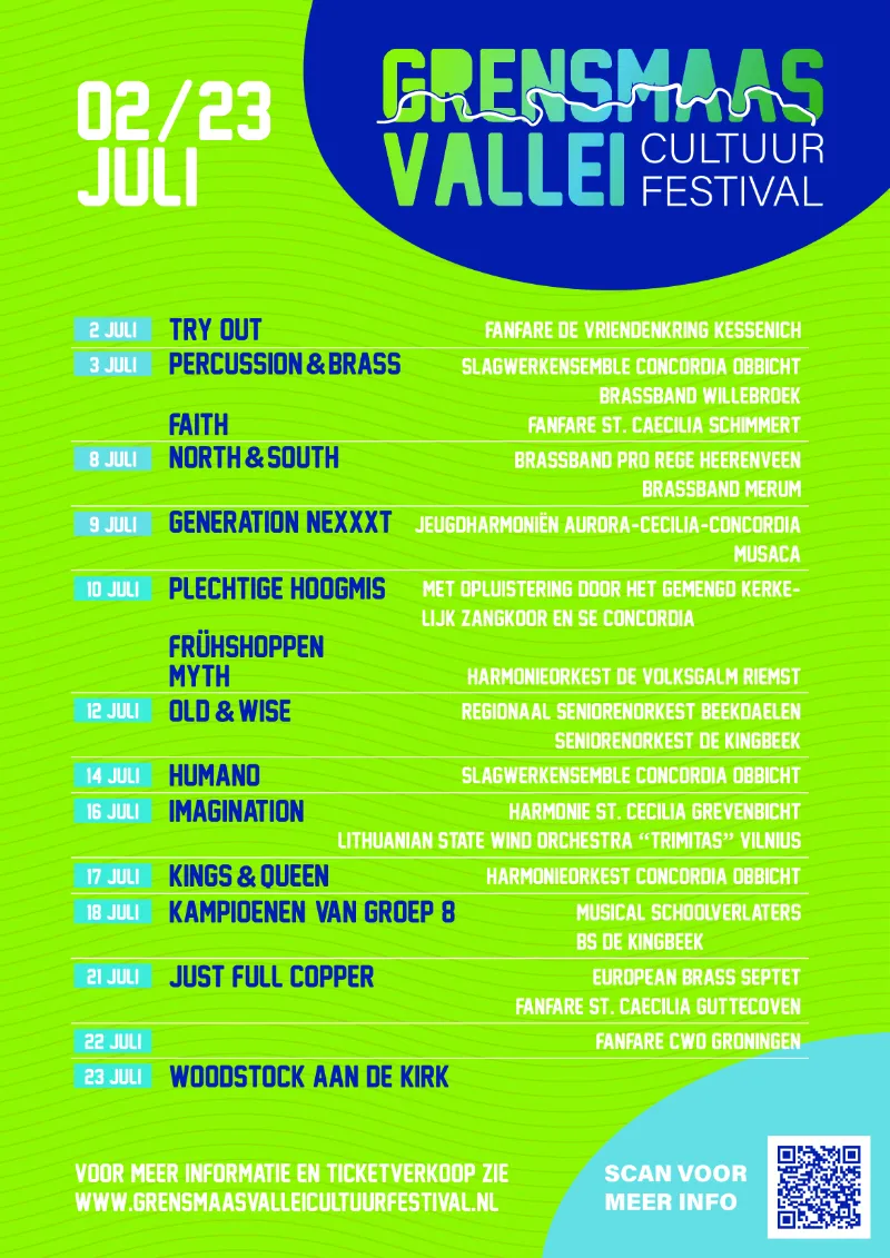 programmaposter obbicht cultuur festival