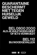 quarantaine huiselijk geweld