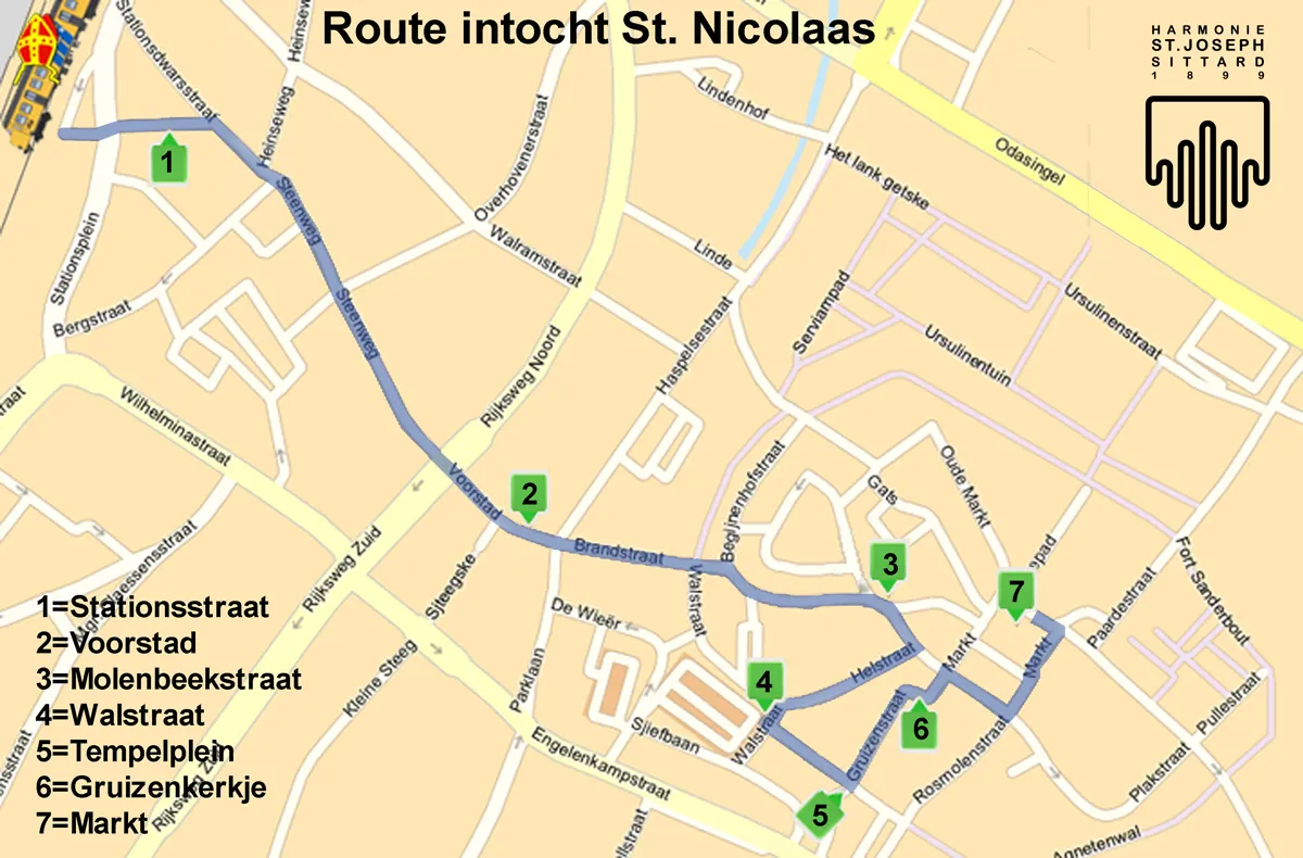 route intocht sint 2016 002