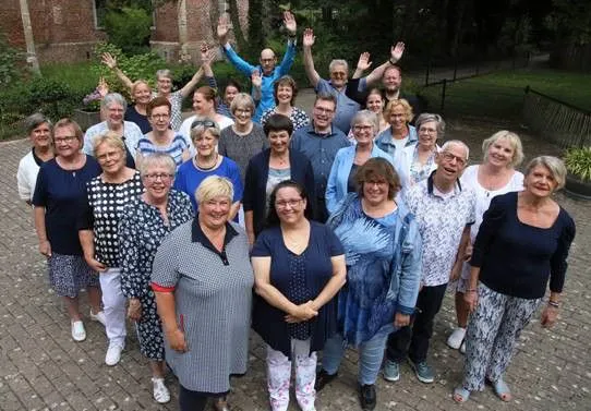 salviuskerkje vocal group feeling young groepsfoto2022