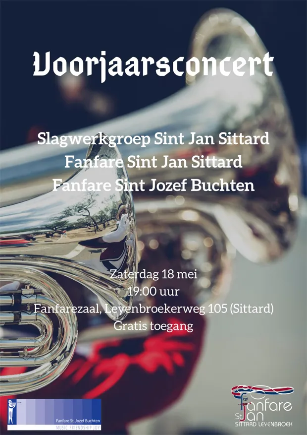 sint jan sittard voorkaarsconcert poster 18 mei 2019
