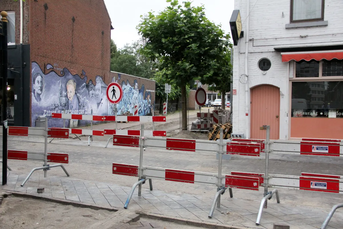 steenweg weer toegankelijk