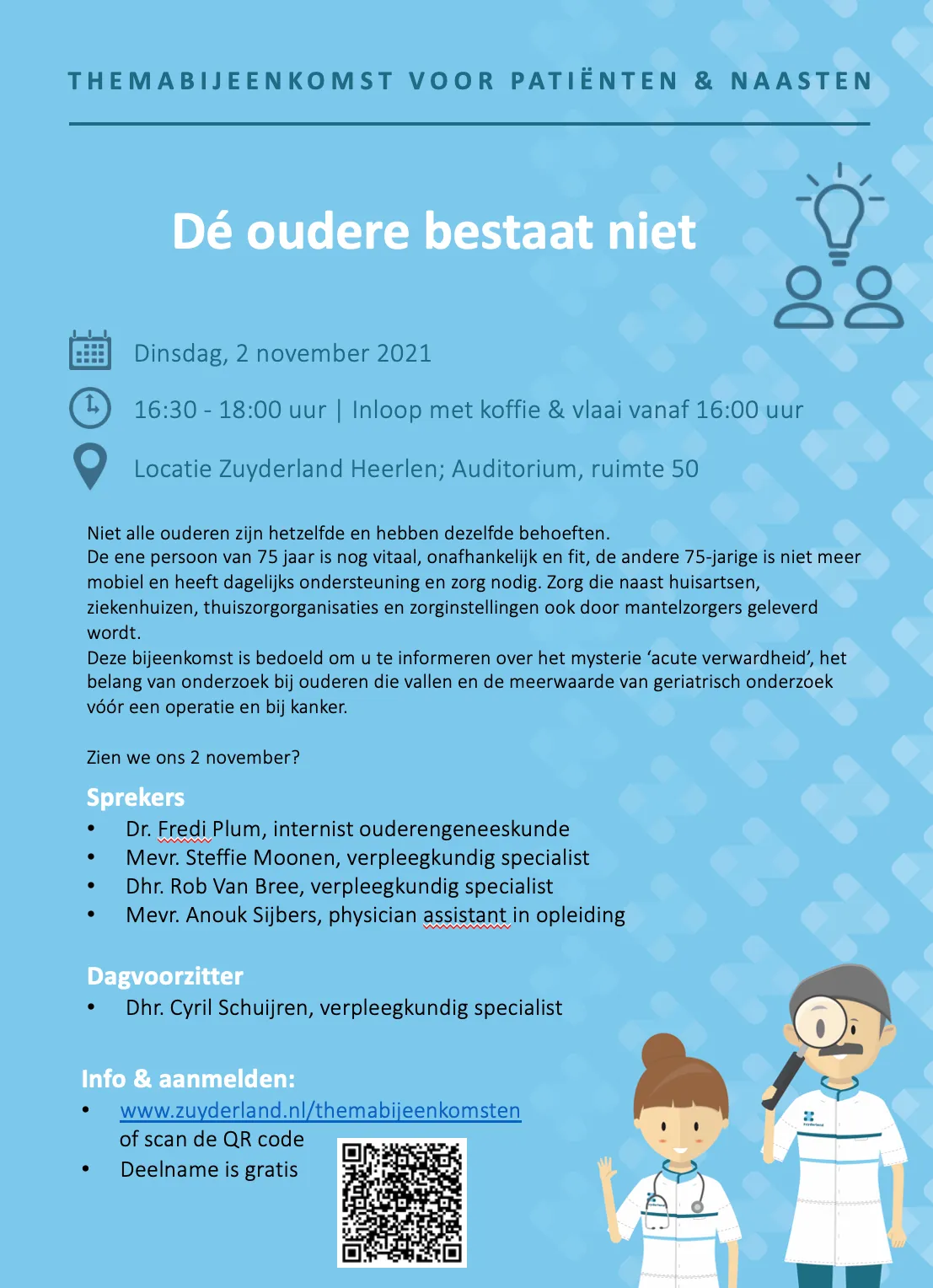 themabijeenkomst ouderenzorg zuyderland