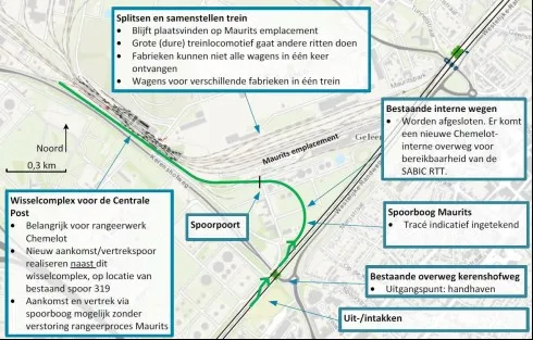 tweede spoorontsluiting chemelot