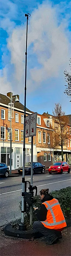 verkeersregistratiecamera in geleen