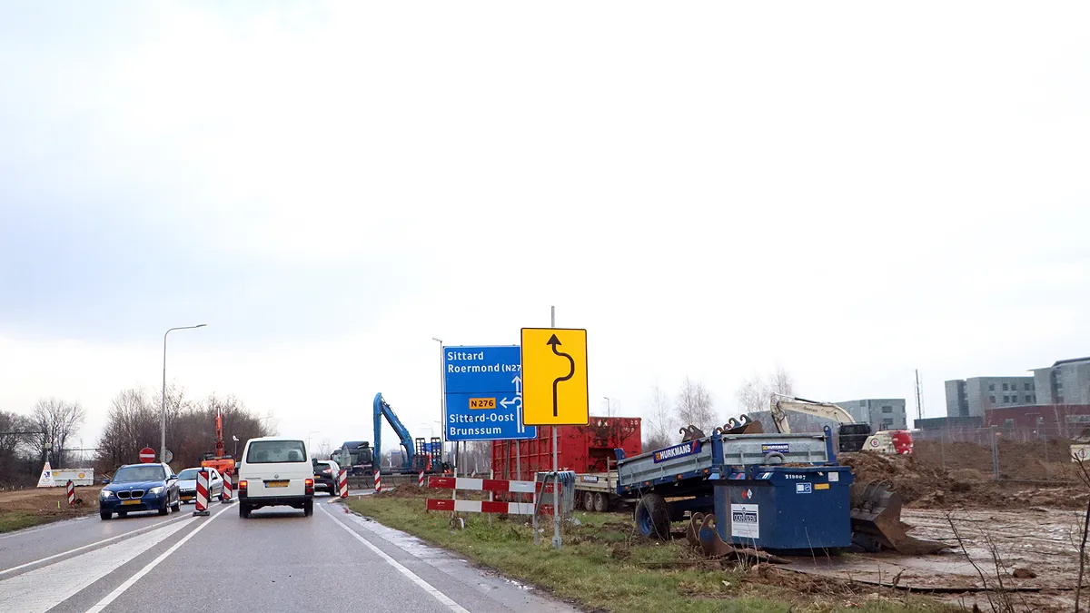 westelijke randweg ter hoogte van plek spoortunnel raadskuilderweg