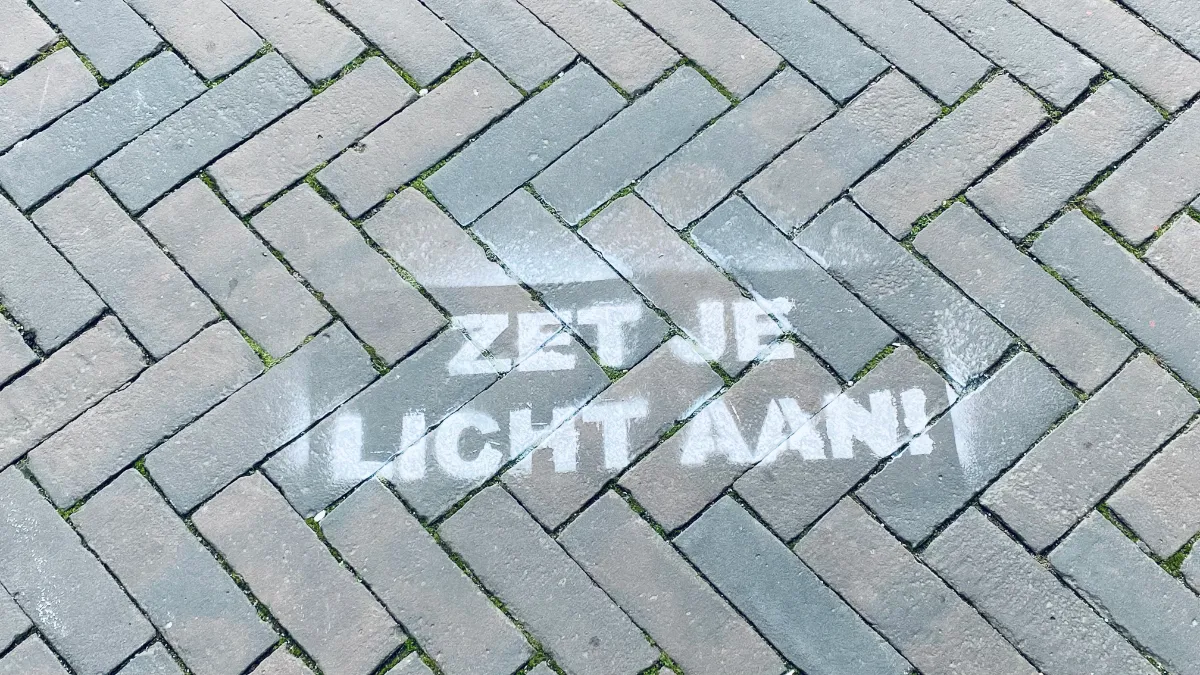 zet je licht aan 1