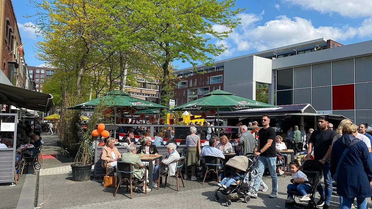 Volle terrassen