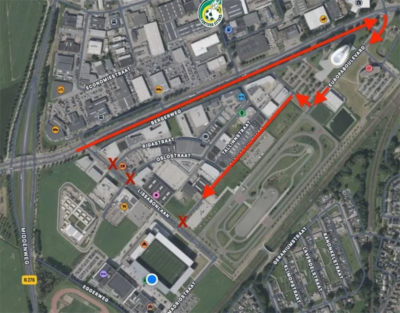 verkeer parkeren fortuna willemll