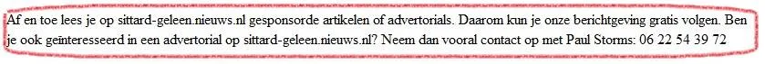 Disclaimer Sittard-Geleen