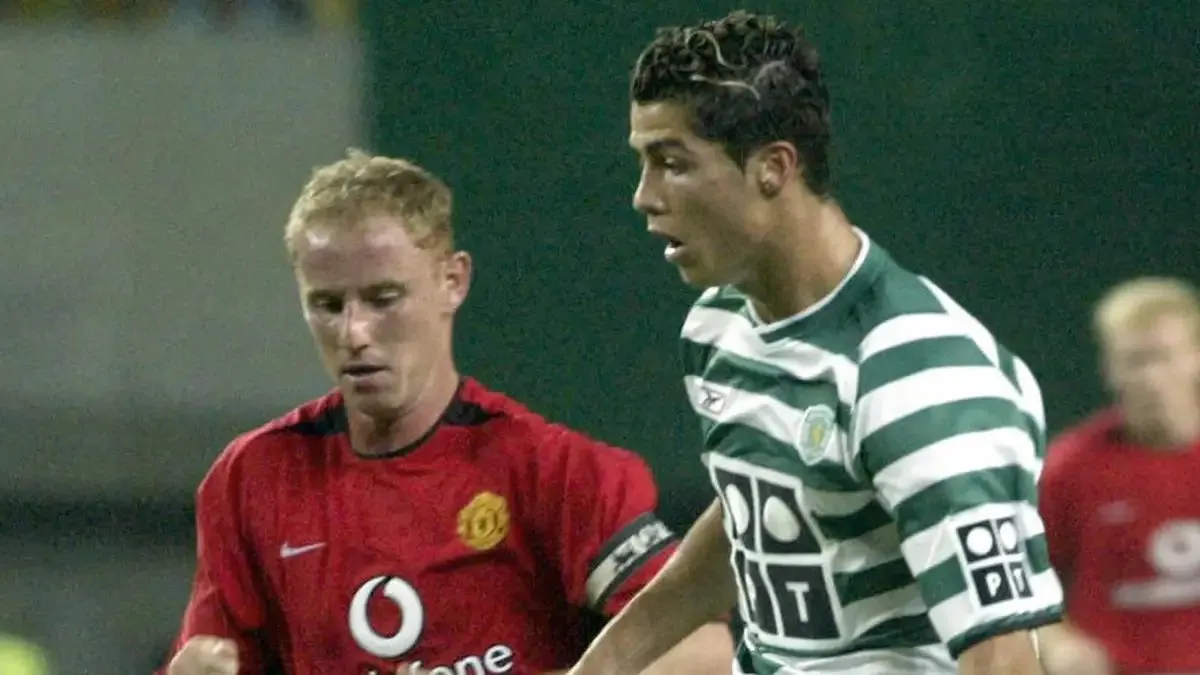 cristiano ronaldo scoret macc8al for sporting cp