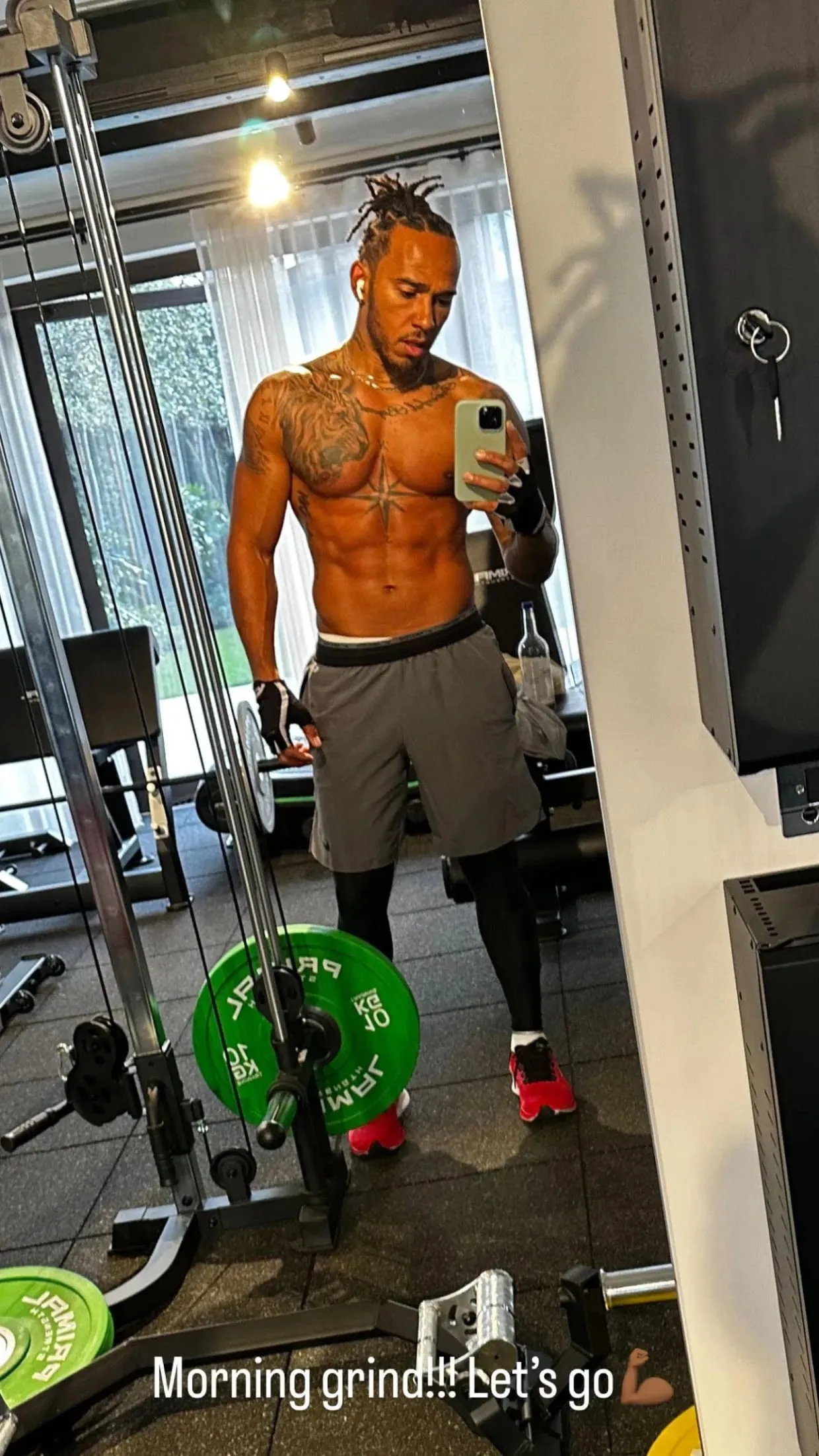 lewis hamilton gym 2