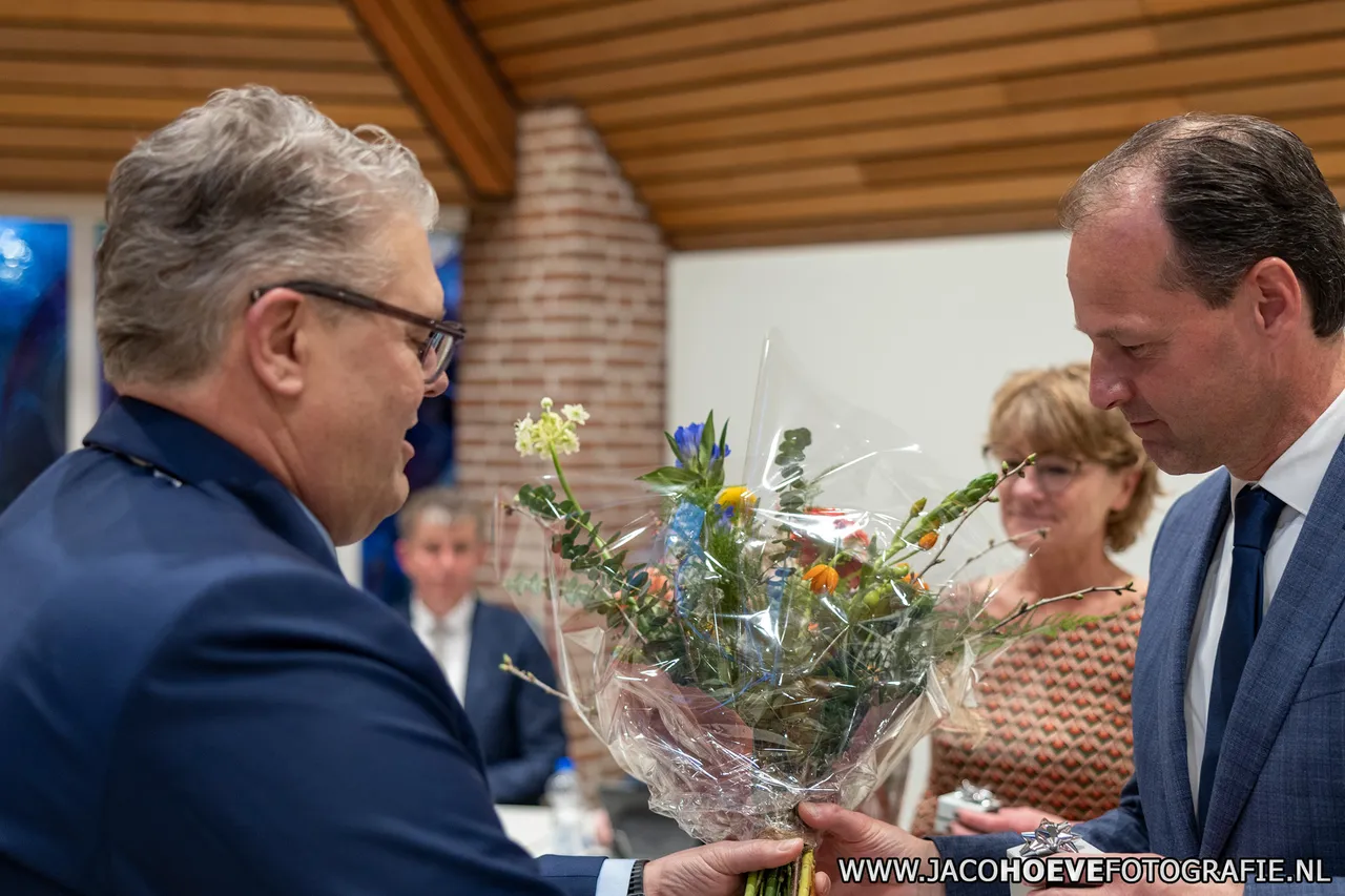 afscheid raadsleden erik hattem jaco hoeve fotografie