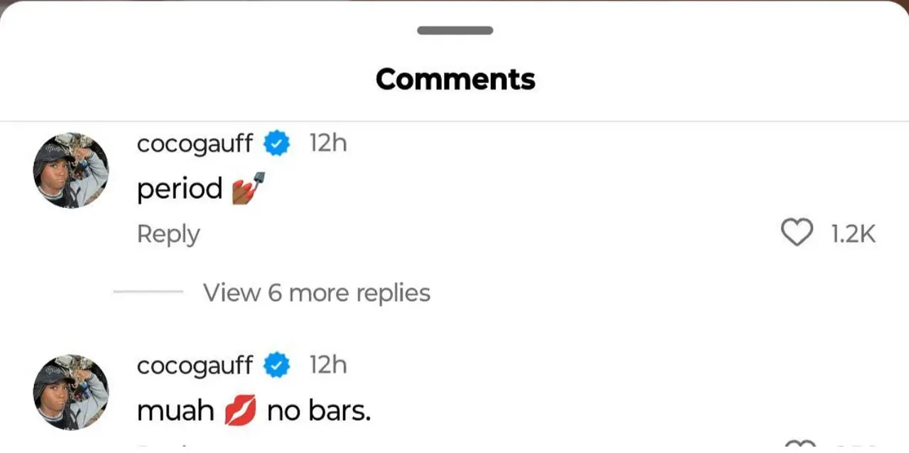 Coco Gauffs Instagram-Antwort auf Danielle Collins nach der unglaublichen Reaktion.