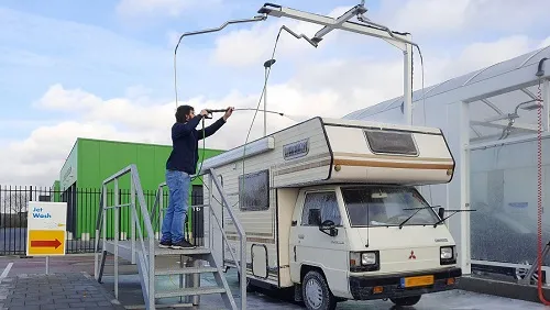 camper wassen