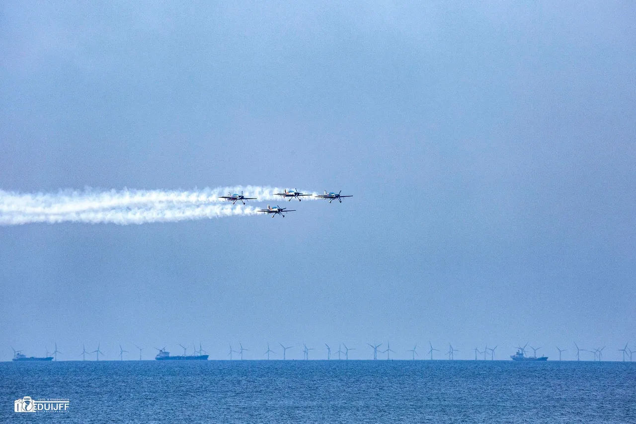 stuntvliegen aankomst