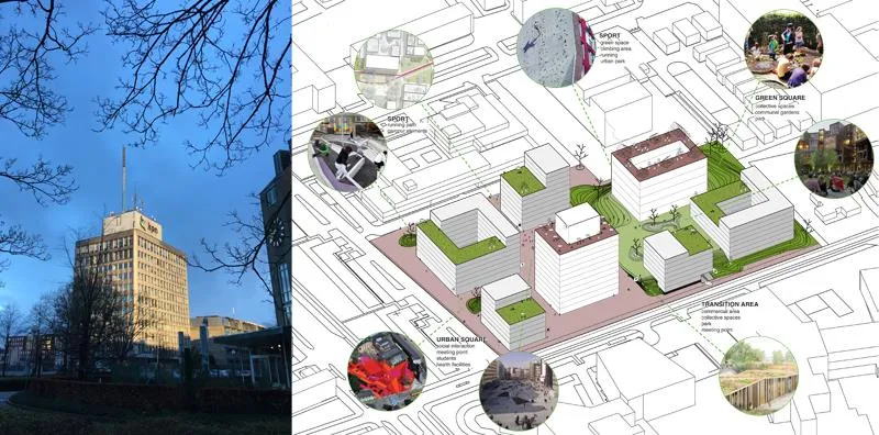 kpn toren en impressie de kwekerij ssh