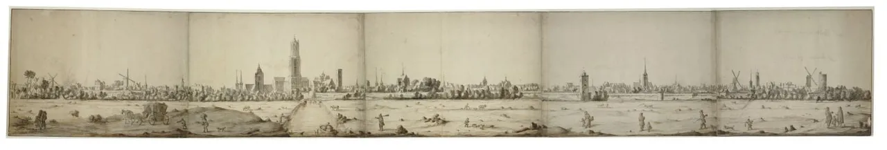 profiel van utrecht door herman saftleven