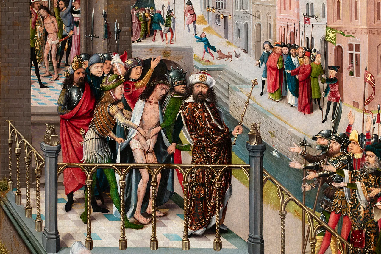 taferelen uit het lijden van christus rijnland circa 1490 1500