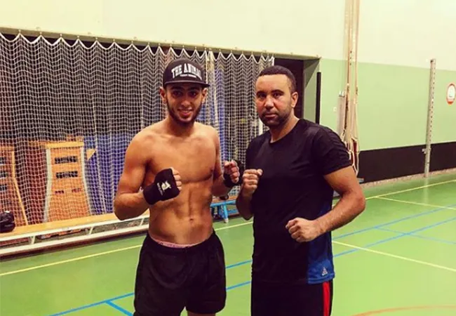 Screenshot Instagram: Zakaria Madi (l) en Jouad Eraji'
