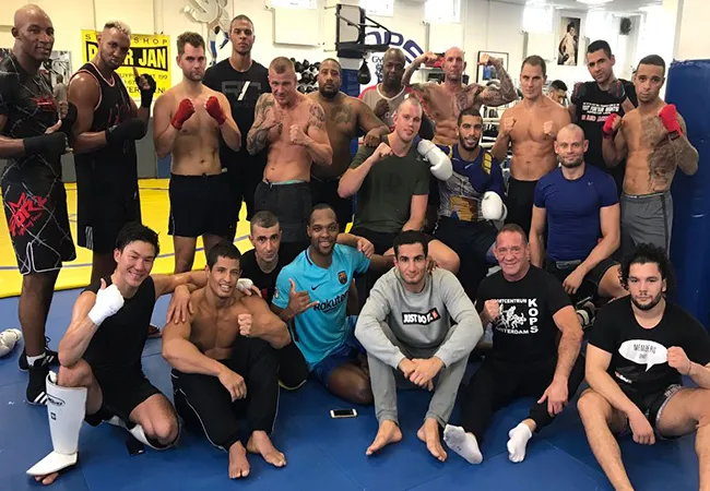 Foto: Training sessie Kops Gym