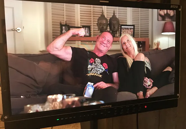 Foto: Bert en zijn vrouw