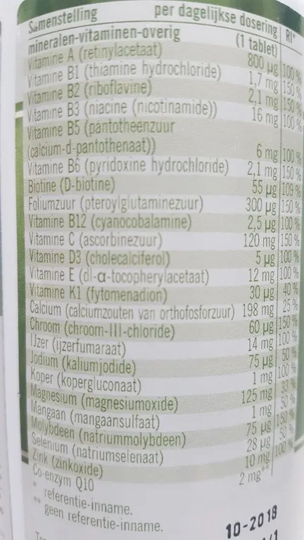 Label op een potje (foto: Mike Tomale)