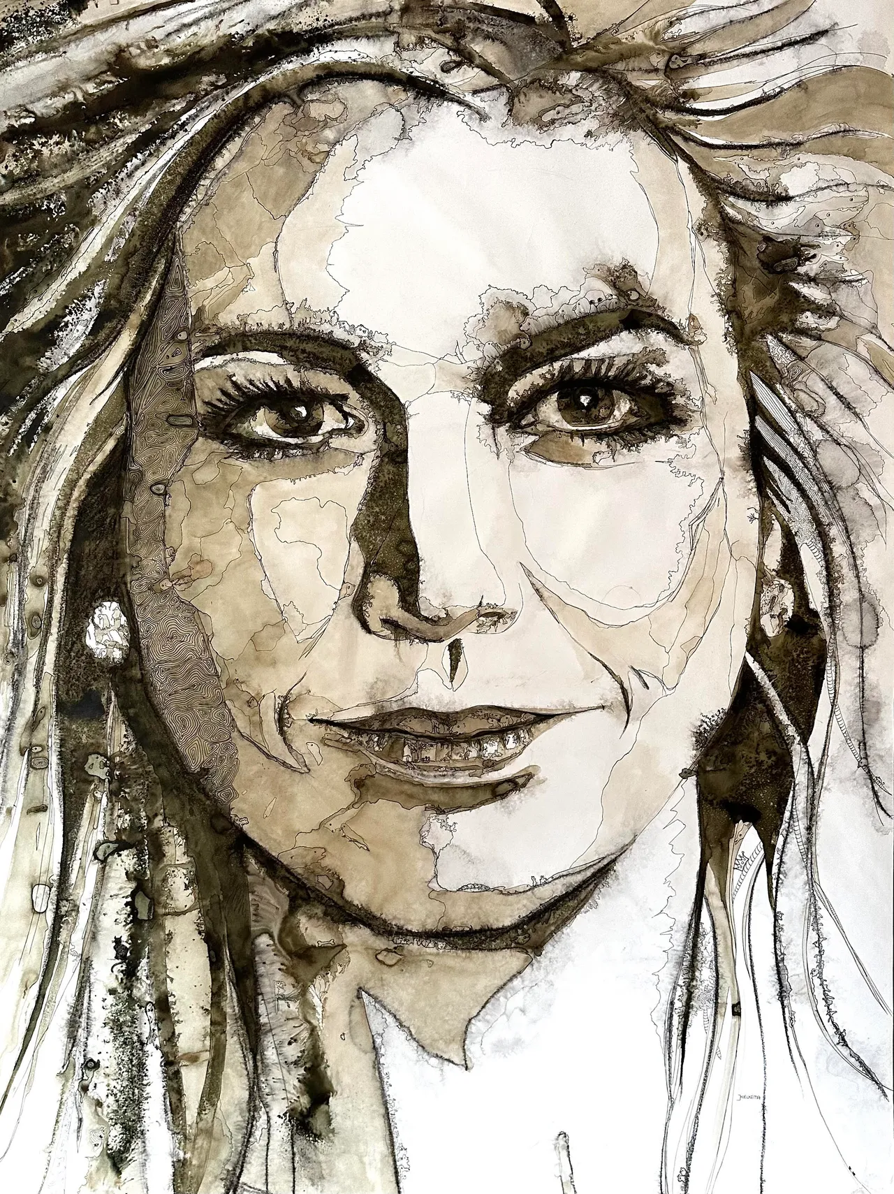 portret koningin maxima van hanneke hielkema