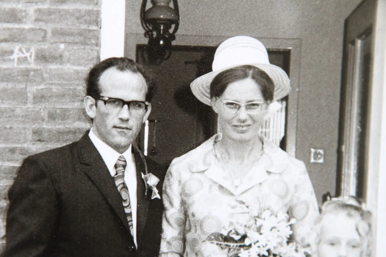 trouwfoto echtpaar teunissen hermsen