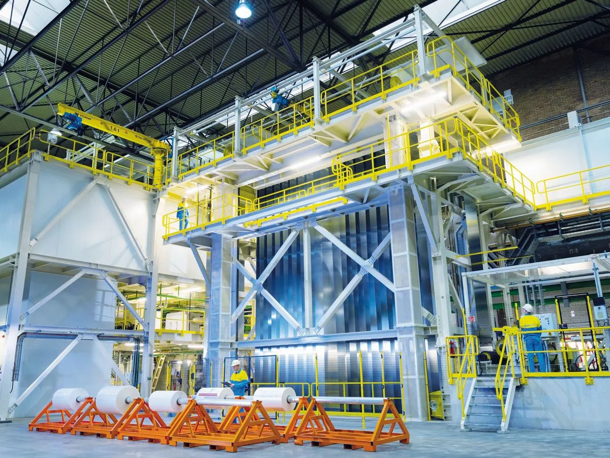 protact lamineerlijn in ijmuiden