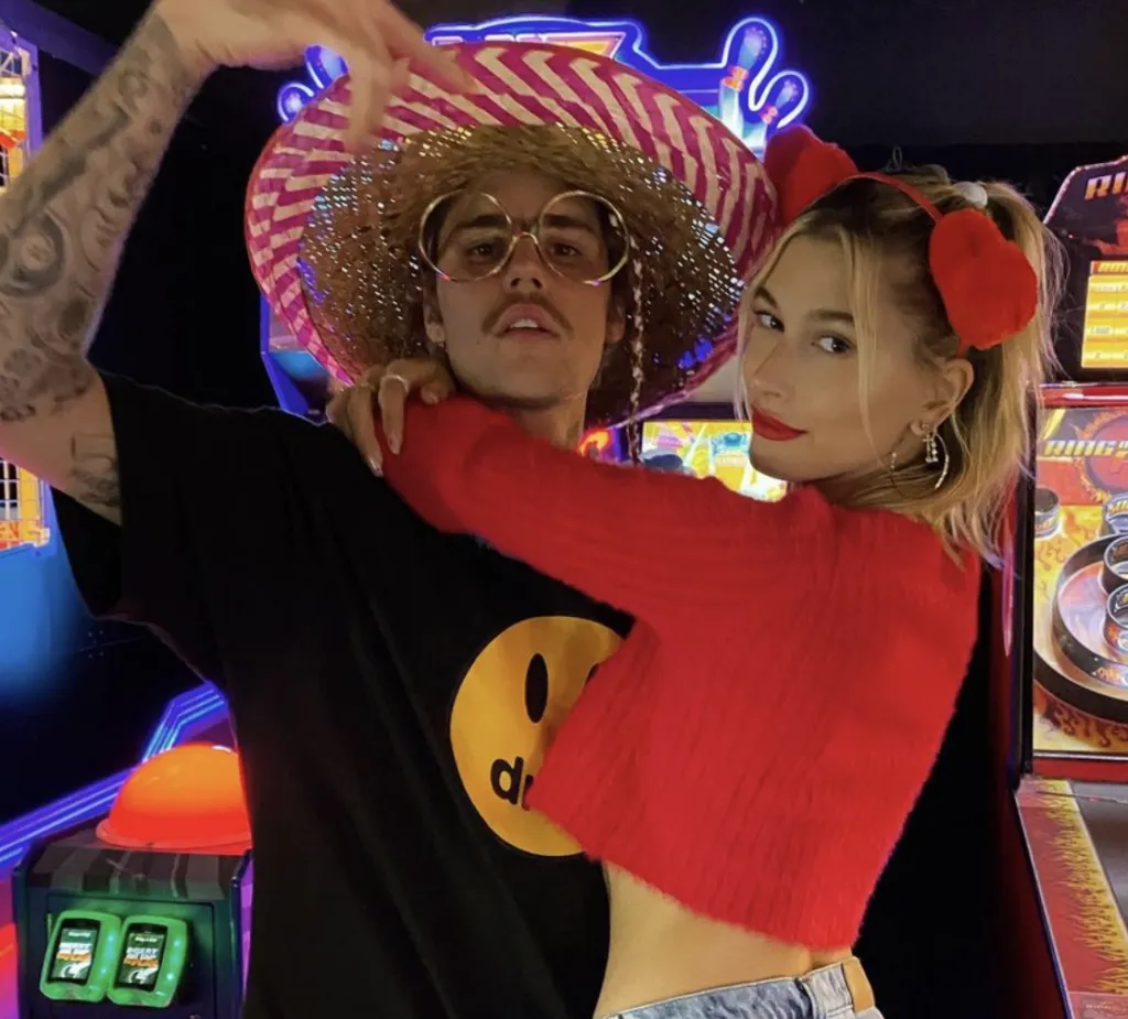justin en hailey bieber 1024x925