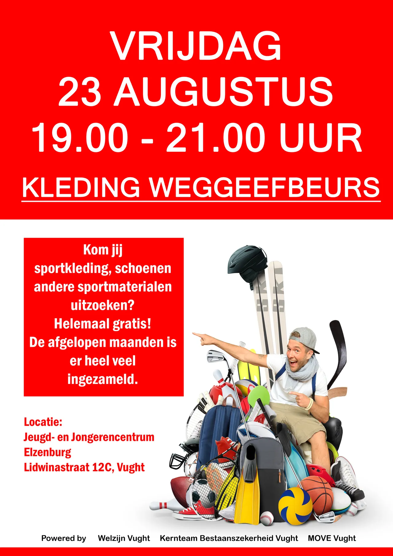 kleding nieuw leven poster a3 datum