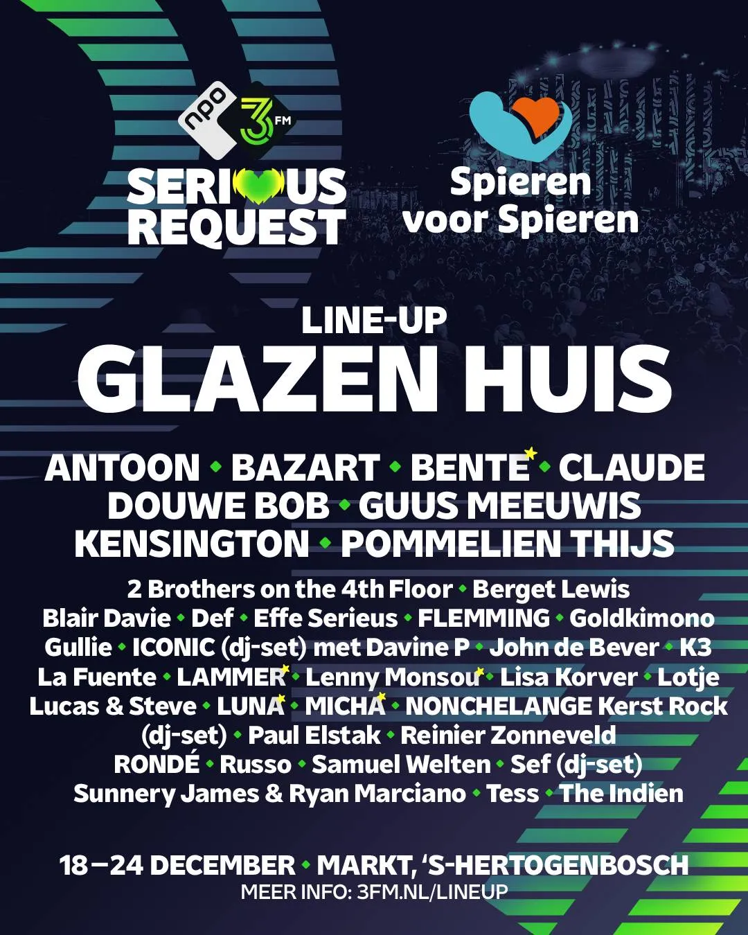3FM-Serious-Request-line-up-poster