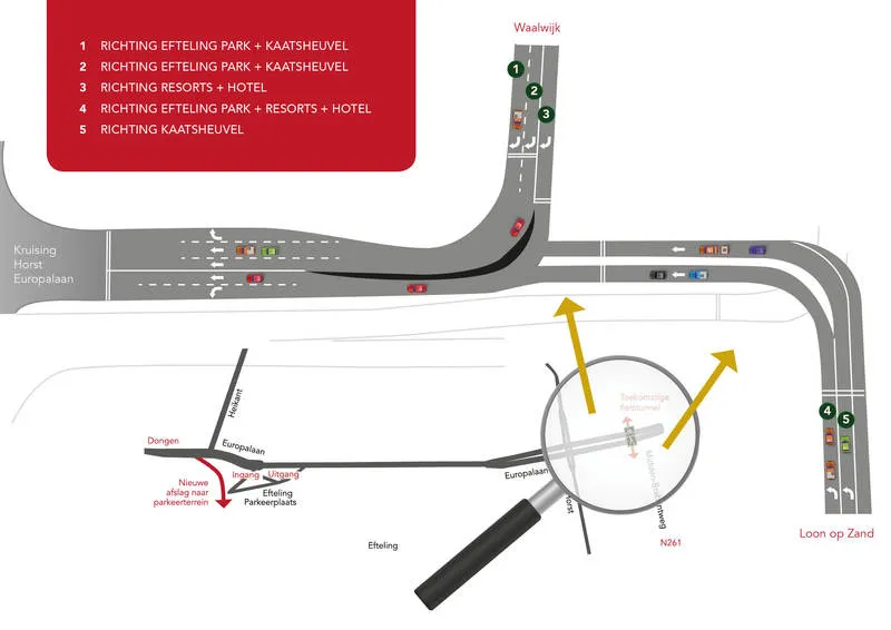 csm kaatsheuvel kaart nieuwe situatie rijstroken 3ac706690e