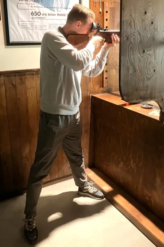 foto luchtgeweerschutter