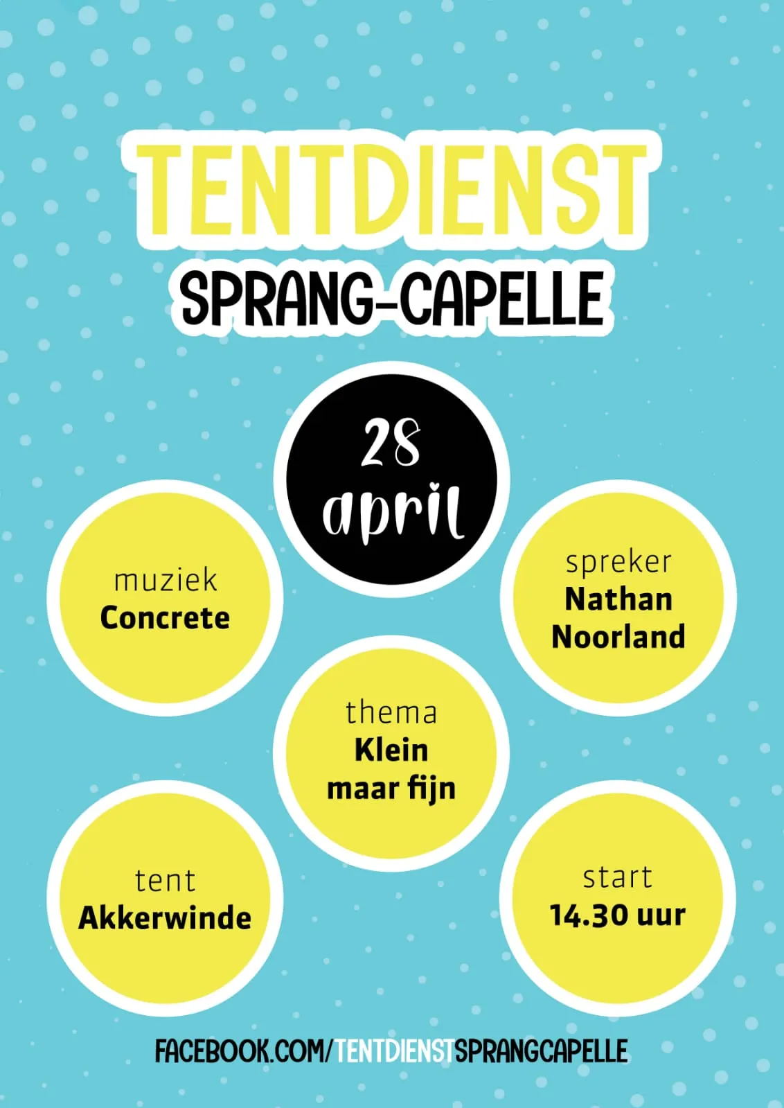 poster tentdienst 2019