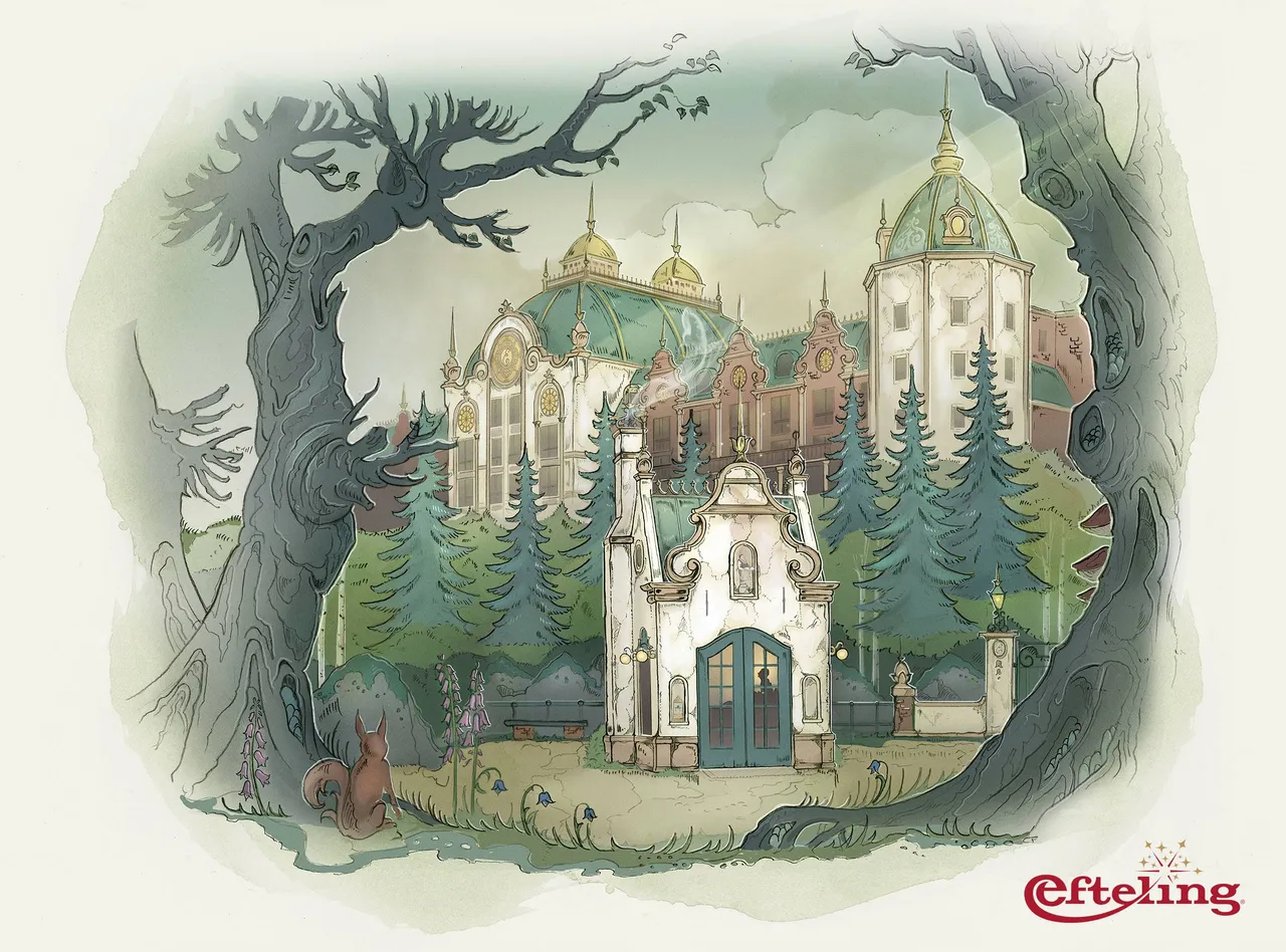 efteling deprinsesopdeerwt visual